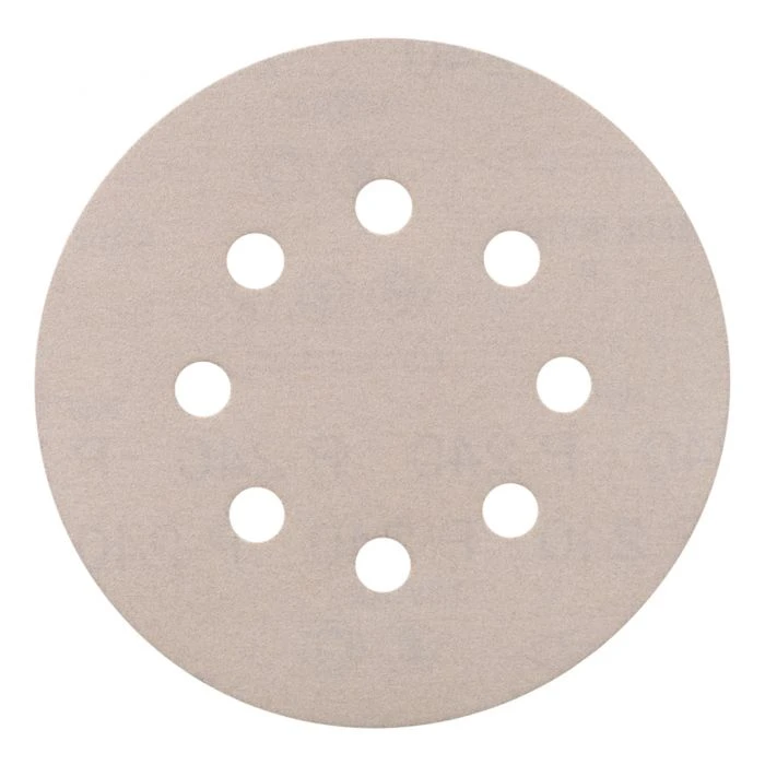 Makita P-37443 Schuurschijf 125mm K240 White Velcro 4 Makita P-37443 Schuurschijf 125mm K240 White Velcro - Afbeelding 4