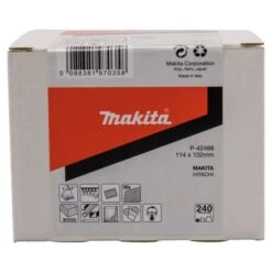 Makita P-42488 Schuurvel 114x102 K240 Red Velcro -Exporteren Snij Kracht Winkel P 42488 C1N1