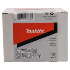 Makita P-42494 Schuurvel 114x102 K320 Red Velcro 12 Makita P-42494 Schuurvel 114x102 K320 Red Velcro -Exporteren Snij Kracht Winkel P 42494 C1N1