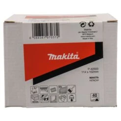 Makita P-42503 Schuurvel 114x102 K40 White Velcro -Exporteren Snij Kracht Winkel P 42503 C1N1