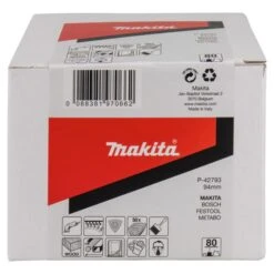 Makita P-42793 Schuurvel 3-K 94 K80 White Velcro 12 Makita P-42793 Schuurvel 3-K 94 K80 White Velcro -Exporteren Snij Kracht Winkel P 42793 C1C1