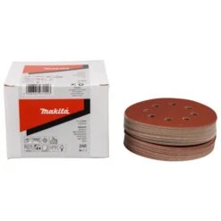 Makita P-43686 Schuurschijf 125mm K240 Red Velcro
