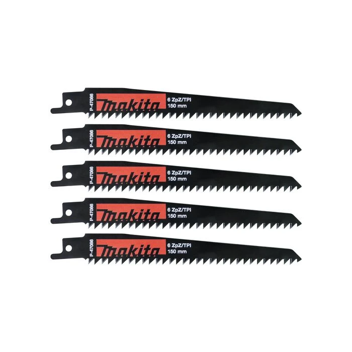 Makita P-47086 Reciprozaagblad 130 Hout S644D 3 Makita P-47086 Reciprozaagblad 130 Hout S644D - Afbeelding 3