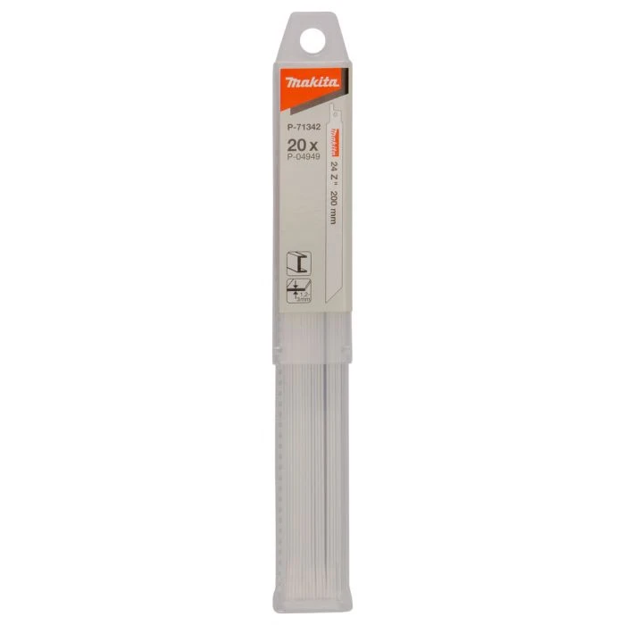 Makita P-71342 Reciprozaagblad 180 Metaal S1122AF 2 Makita P-71342 Reciprozaagblad 180 Metaal S1122AF - Afbeelding 2