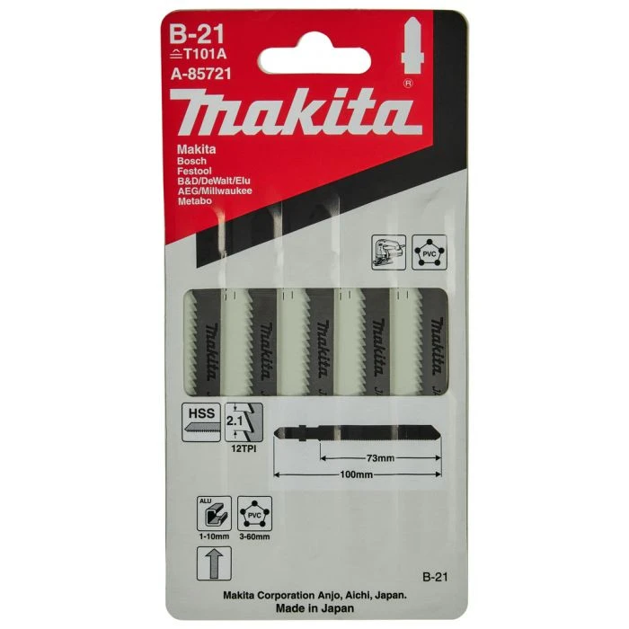 Makita A-85721 Decoupeerzgb Alu 73mm T101A 4 Makita A-85721 Decoupeerzgb Alu 73mm T101A - Afbeelding 4
