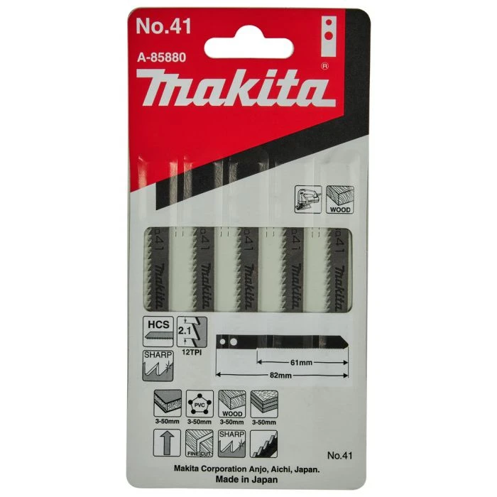 Makita A-85880 Decoupeerzaagblad NO41 4 Makita A-85880 Decoupeerzaagblad NO41 - Afbeelding 4
