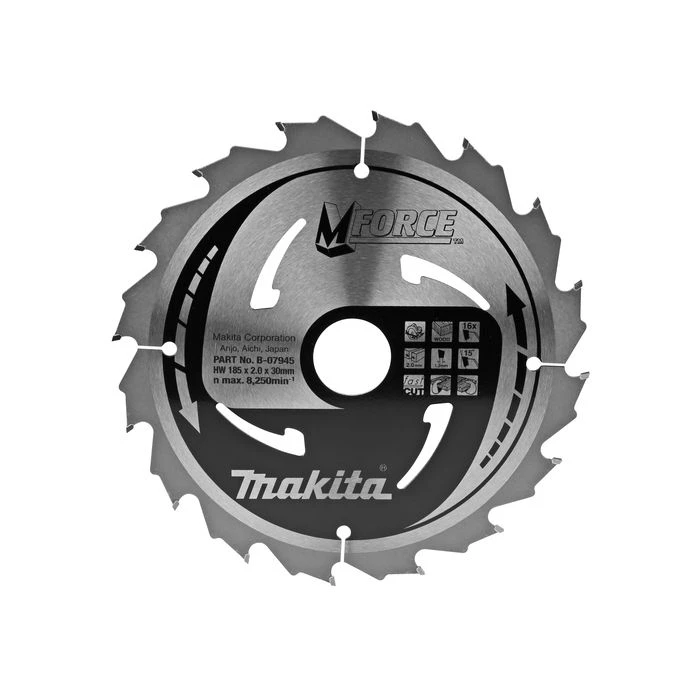 Makita B-07945 Zaagblad Hout 2 Makita B-07945 Zaagblad Hout - Afbeelding 2