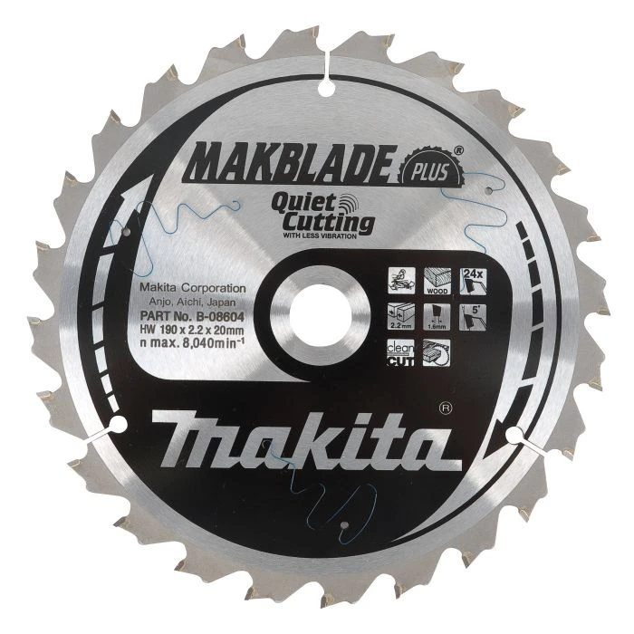 Makita B-08632 Zaagb Q+C 216x30x2,4 48T 5g 5 Makita B-08632 Zaagb Q+C 216x30x2,4 48T 5g - Afbeelding 5