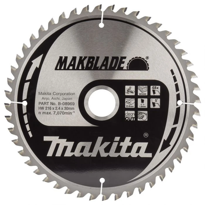 Makita B-08969 Afkortzaagblad Hout 2 Makita B-08969 Afkortzaagblad Hout - Afbeelding 2