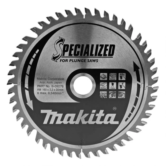 Makita B-09276 Invalzaagblad Hout 1 Makita B-09276 Invalzaagblad Hout
