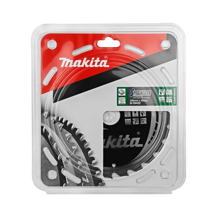 Makita B-09422 Cirkelzaagblad Hout (noest/spijker) 5 Makita B-09422 Cirkelzaagblad Hout (noest/spijker) - Afbeelding 5