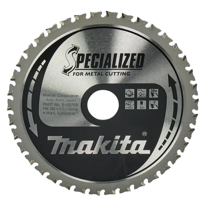 Makita B-09759 Cirkelzaagblad Metaal 4 Makita B-09759 Cirkelzaagblad Metaal - Afbeelding 4