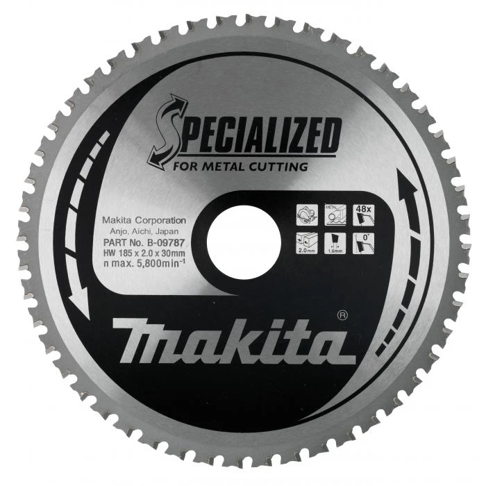 Makita B-09787 Cirkelzaagblad Metaal 3 Makita B-09787 Cirkelzaagblad Metaal - Afbeelding 3