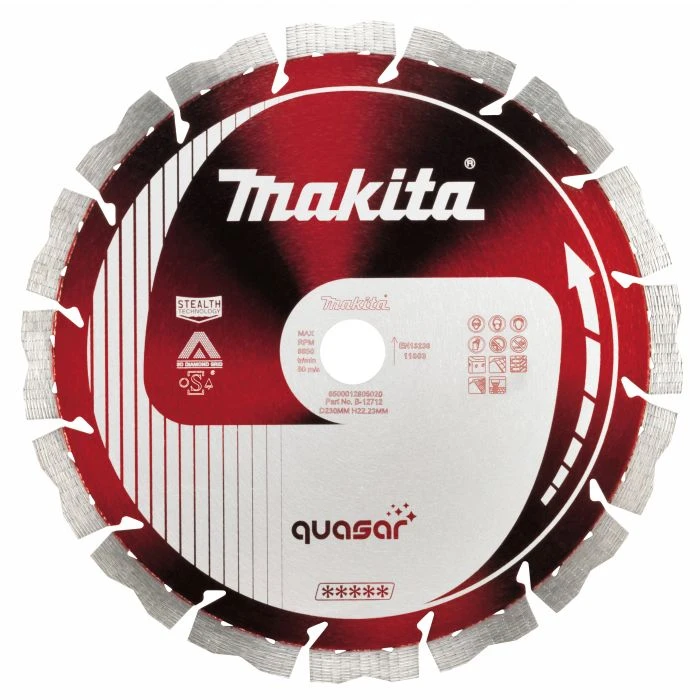 Makita B-13459 Diamantschijf 300x20x3,0mm Rood 4 Makita B-13459 Diamantschijf 300x20x3,0mm Rood - Afbeelding 4