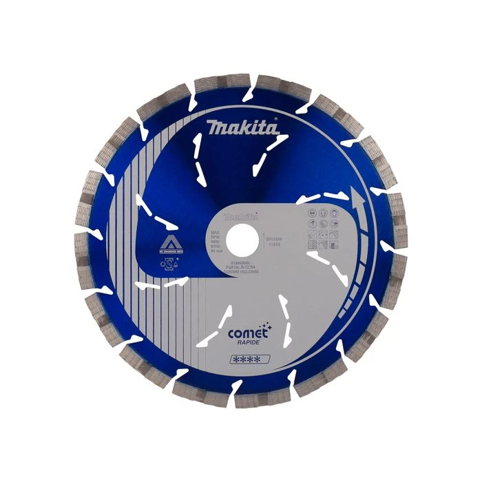 Makita B-12784 Diamantschijf 230x22,23x2,6mm Blauw 3 Makita B-12784 Diamantschijf 230x22,23x2,6mm Blauw - Afbeelding 3