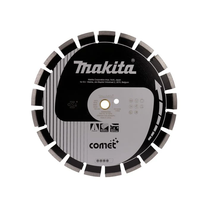 Makita B-13275 Diamantschijf 350x20x3,2mm Zwart 2 Makita B-13275 Diamantschijf 350x20x3,2mm Zwart - Afbeelding 2