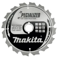 Makita B-13683 Cirkelzaagblad Hout (bouw/constructie) 6 Makita B-13683 Cirkelzaagblad Hout (bouw/constructie) -Exporteren Snij Kracht Winkel b 13683