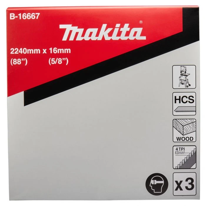 Makita B-16667 Zaaglint Hout 2240x16mm 4TPI 5 Makita B-16667 Zaaglint Hout 2240x16mm 4TPI - Afbeelding 5