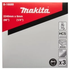 Makita B-16689 Zaaglint Hout 2240x6mm 6TPI -Exporteren Snij Kracht Winkel b 16689 c1n1