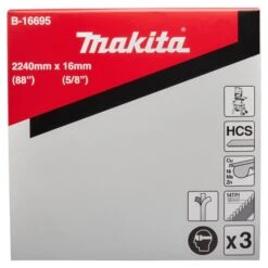 Makita B-16695 Zaaglint Non-ferro 2240x16mm 14TPI 9 Makita B-16695 Zaaglint Non-ferro 2240x16mm 14TPI -Exporteren Snij Kracht Winkel b 16695 c1n1