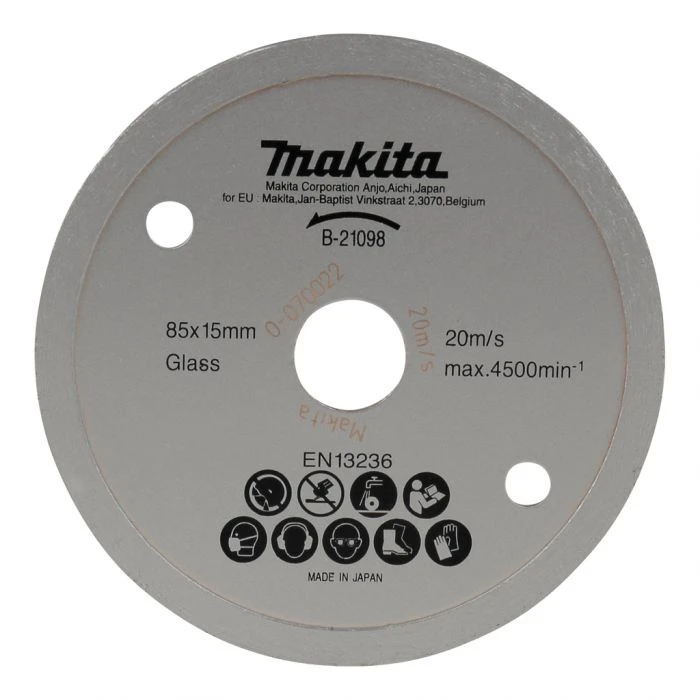 Makita B-21098 Diamantschijf 85x15x1,8mm 1 Makita B-21098 Diamantschijf 85x15x1,8mm