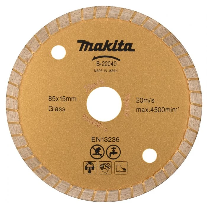 Makita B-22040 Diamantschijf 85x15x2,0mm 1 Makita B-22040 Diamantschijf 85x15x2,0mm