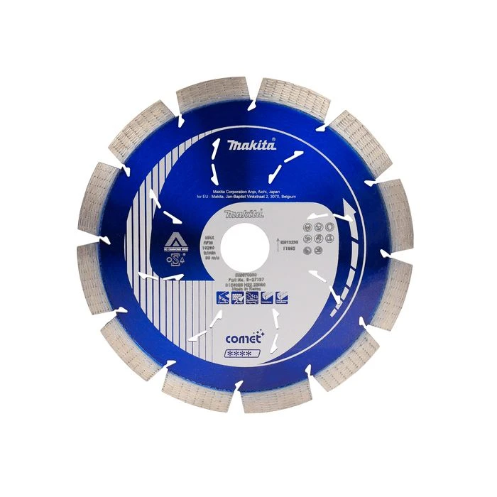 Makita B-27187 Diamantschijf 150x22,23x2,2mm Blauw 3 Makita B-27187 Diamantschijf 150x22,23x2,2mm Blauw - Afbeelding 3