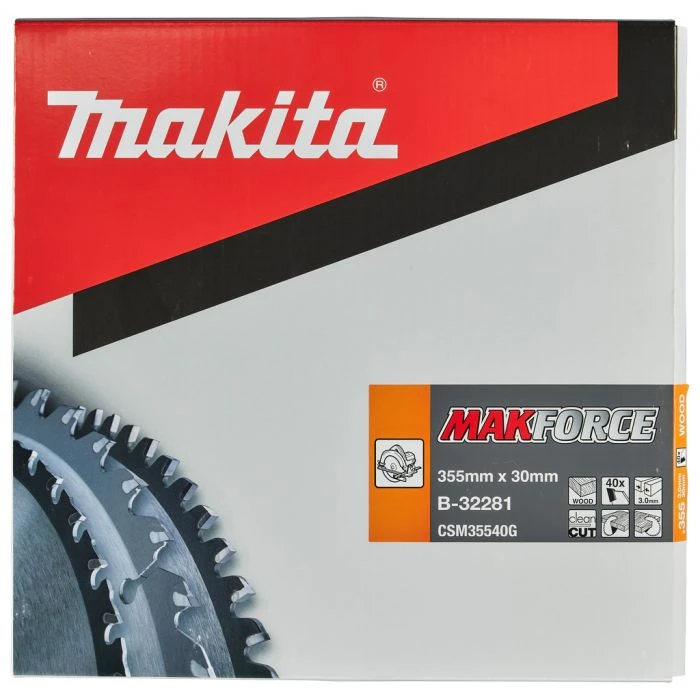Makita B-32281 Cirkelzaagblad Hout 3 Makita B-32281 Cirkelzaagblad Hout - Afbeelding 3
