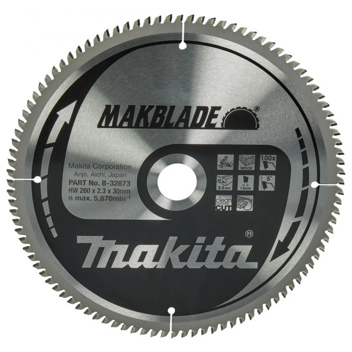 Makita B-32873 Afkortzaagblad Hout 1 Makita B-32873 Afkortzaagblad Hout