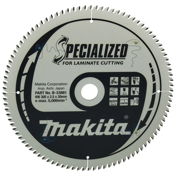 Makita B-33881 Afkortzaagblad Laminaat 1 Makita B-33881 Afkortzaagblad Laminaat