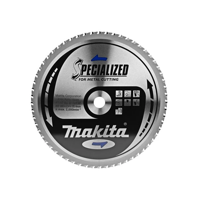 Makita B-34132 Afkortzaagblad Metaal 2 Makita B-34132 Afkortzaagblad Metaal - Afbeelding 2
