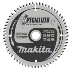 Makita B-56720 Invalzaagblad MDF 5 Makita B-56720 Invalzaagblad MDF -Exporteren Snij Kracht Winkel b 56720