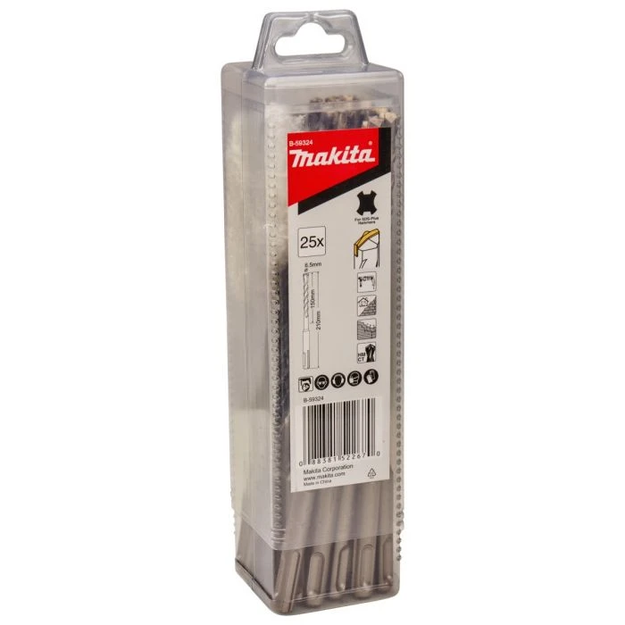 Makita B-59324 PBS: Betonboor 6,5x210mm 3 Makita B-59324 PBS: Betonboor 6,5x210mm - Afbeelding 3