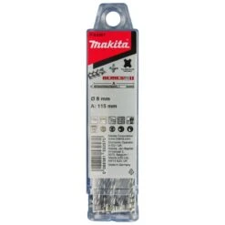 Makita B-63367 P4S:SDS-PLUS Boor 8x115mm 10st 7 Makita B-63367 P4S:SDS-PLUS Boor 8x115mm 10st -Exporteren Snij Kracht Winkel b 63367 c1n1