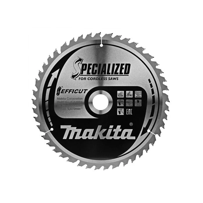 Makita B-64624 Afkortzaagblad Hout 2 Makita B-64624 Afkortzaagblad Hout - Afbeelding 2