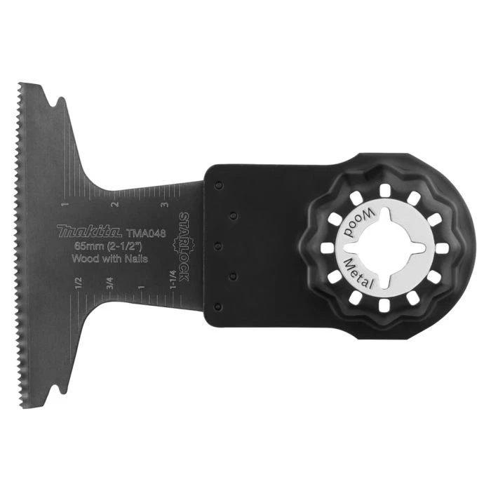 Makita B-64820 TMA048 Invalzaagblad 65x40mm Hout&spijkers 1 Makita B-64820 TMA048 Invalzaagblad 65x40mm Hout&spijkers