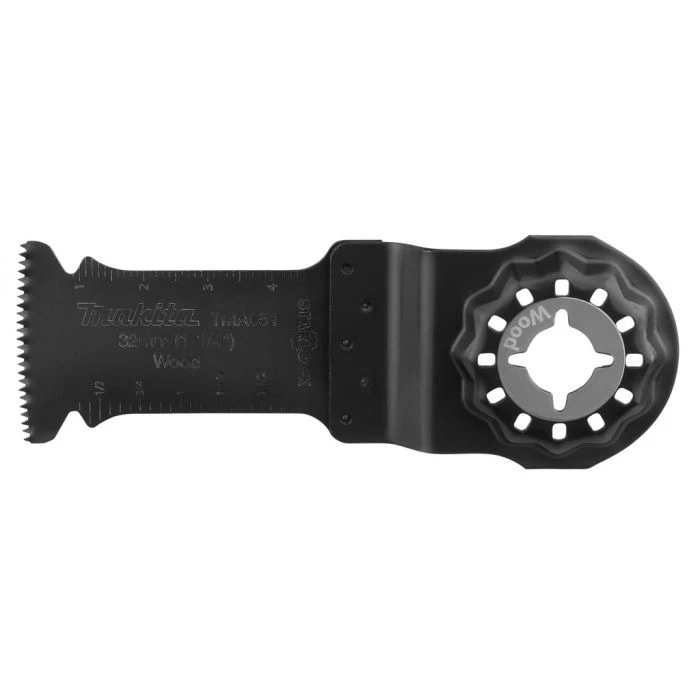Makita B-64858-5 TMA051 Invalzaagblad 32x50mm Hout (5st) 1 Makita B-64858-5 TMA051 Invalzaagblad 32x50mm Hout (5st)