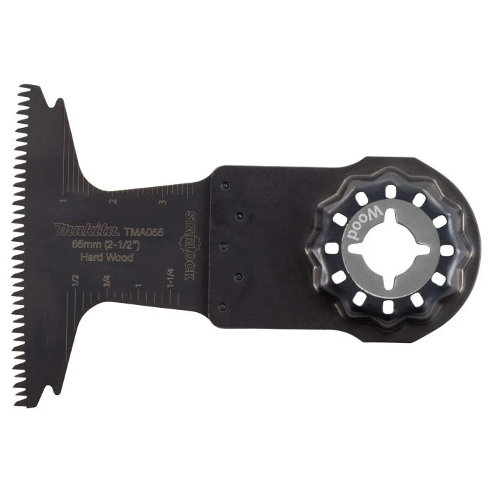 Makita B-64892-5 TMA055 Invalzaagblad 65x40mm Hardhout 2 Makita B-64892-5 TMA055 Invalzaagblad 65x40mm Hardhout - Afbeelding 2
