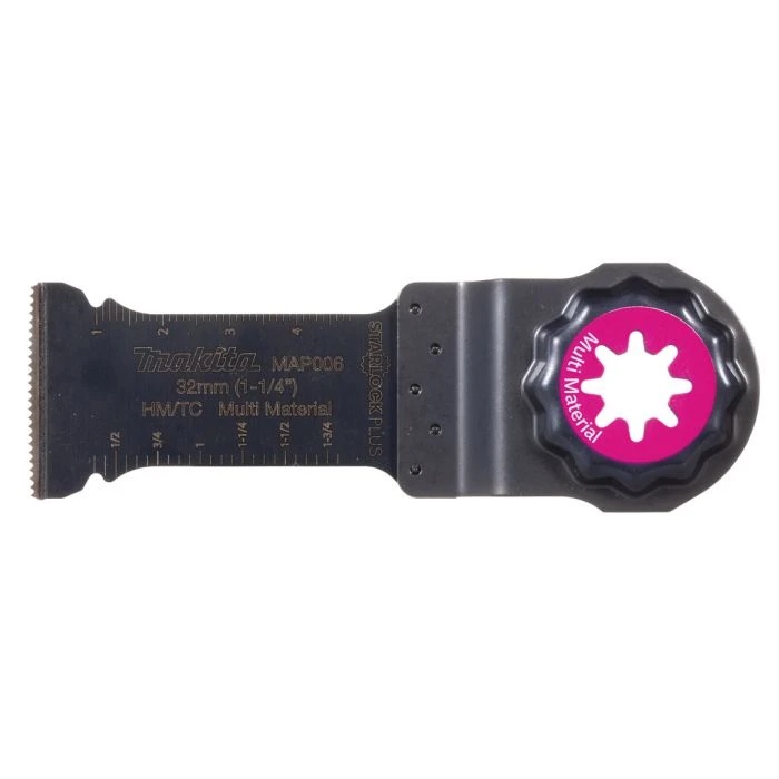 Makita B-66379 MAP006 Invalzaagblad 32x50mm Multimateriaal 1 Makita B-66379 MAP006 Invalzaagblad 32x50mm Multimateriaal
