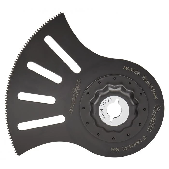 Makita B-66422 MAM003 Segment Zaagblad 100x45mm Hout&staal 2 Makita B-66422 MAM003 Segment Zaagblad 100x45mm Hout&staal - Afbeelding 2