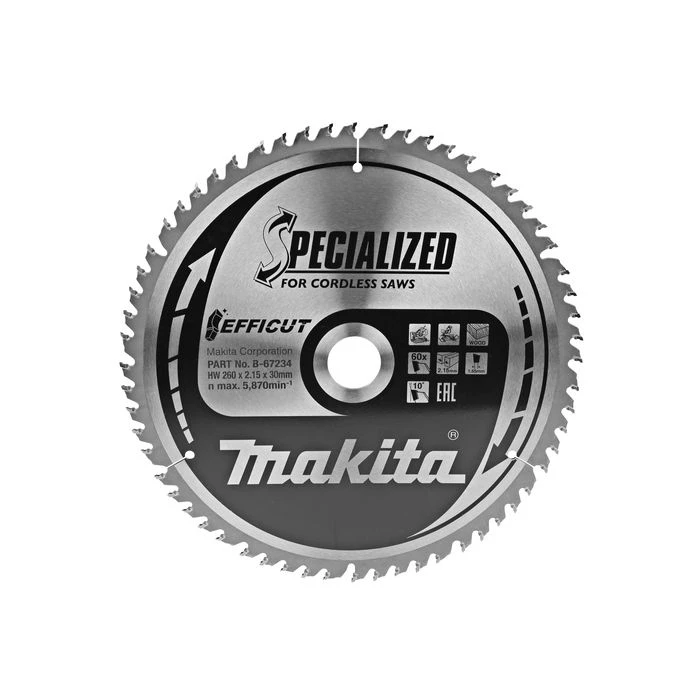 Makita B-67234 Afkortzaagblad Hout 2 Makita B-67234 Afkortzaagblad Hout - Afbeelding 2