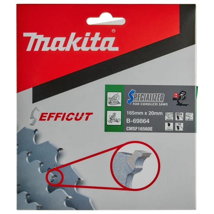 Makita B-69864 Afkortzaagblad Hout 3 Makita B-69864 Afkortzaagblad Hout - Afbeelding 3