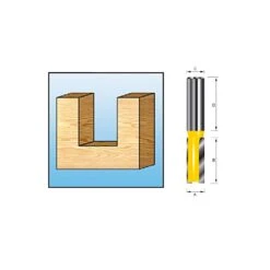Makita D-10344 Groeffrees 20x20 S8 17 Makita D-10344 Groeffrees 20x20 S8 -Exporteren Snij Kracht Winkel d 09226 45