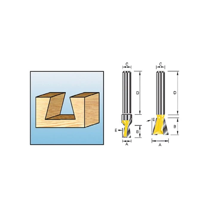 Makita D-10899 Zwaluwstaartfr. 12,7 S8 2 Makita D-10899 Zwaluwstaartfr. 12,7 S8 - Afbeelding 2