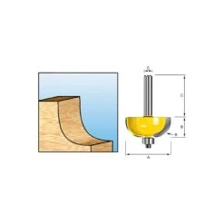 Makita D-11483 Holprofielfr+lag R12,7 S8 13 Makita D-11483 Holprofielfr+lag R12,7 S8 -Exporteren Snij Kracht Winkel d 11449 3