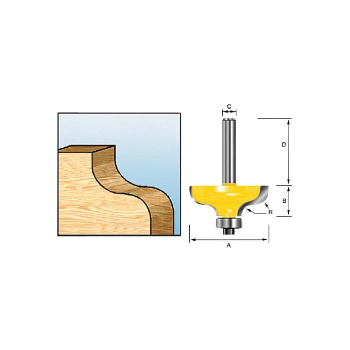 Makita D-11570 S-profielfr+lag 38,1 S8 2 Makita D-11570 S-profielfr+lag 38,1 S8 - Afbeelding 2