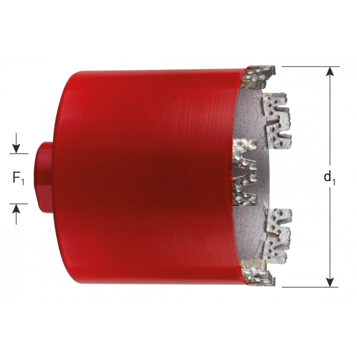 Dozenboor Premium 82mm, Opname M16, Rotec, 763.5182 1 Dozenboor Premium 82mm, Opname M16, Rotec, 763.5182