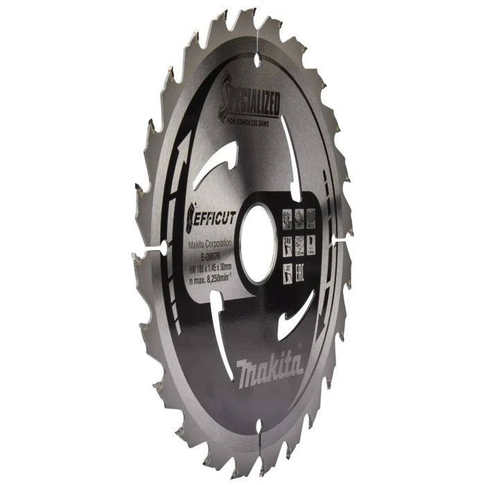 Makita E-08676 Cirkelzaagblad Hout 4 Makita E-08676 Cirkelzaagblad Hout - Afbeelding 4