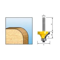 Makita D-09466 Afrondfrees+lag R9 S6 -Exporteren Snij Kracht Winkel makita d 09466 afrondfrees lag hm 31mm s6