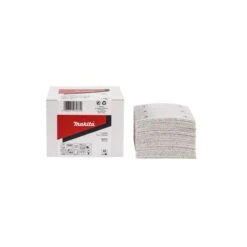 Makita P-42581 Schuurvel 114x102 K320 White Velcro -Exporteren Snij Kracht Winkel p 42503